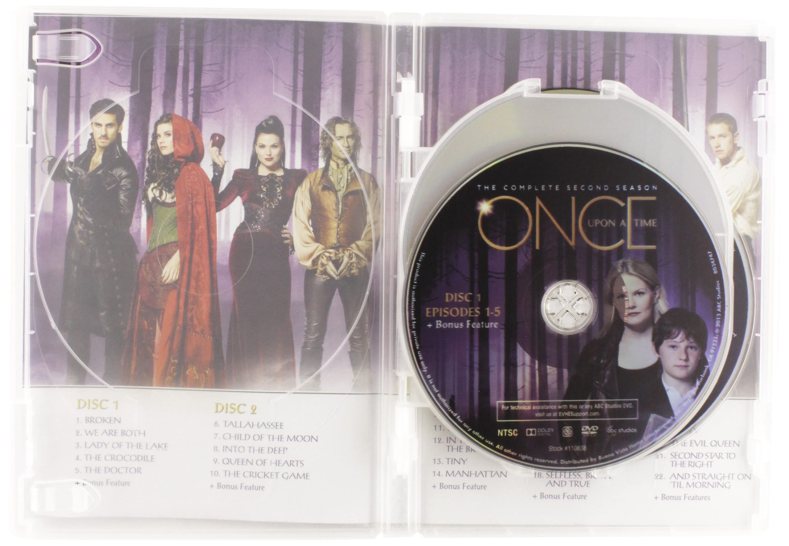 その他 Once Upon A Time: The Complete Second Season [Region 1] Once Upon a Time: The Complete Second Season [Region 1] : Amazon